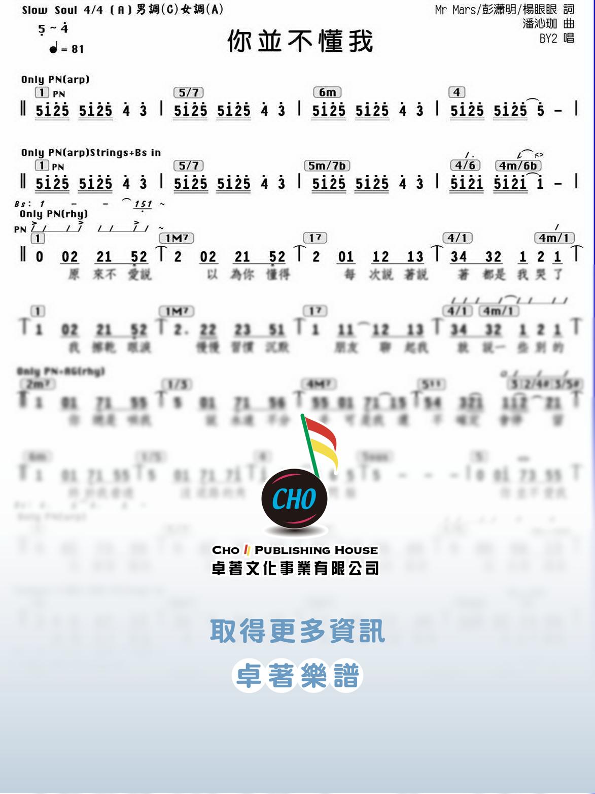 你並不懂我